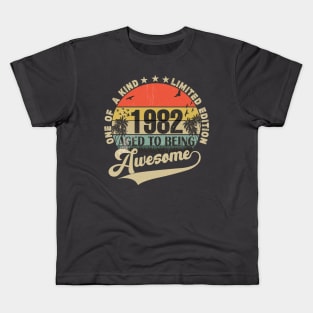 Vintage Year 1982 Kids T-Shirt